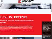 Tablet Screenshot of ltginterventi.com